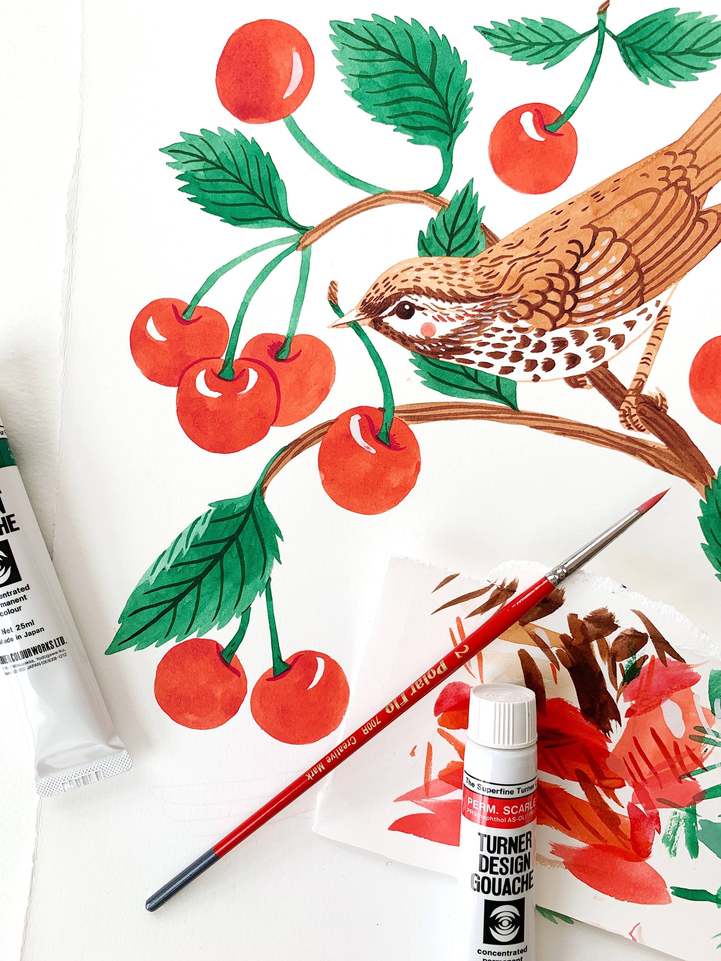 CHERRY THIEVES | birthday card