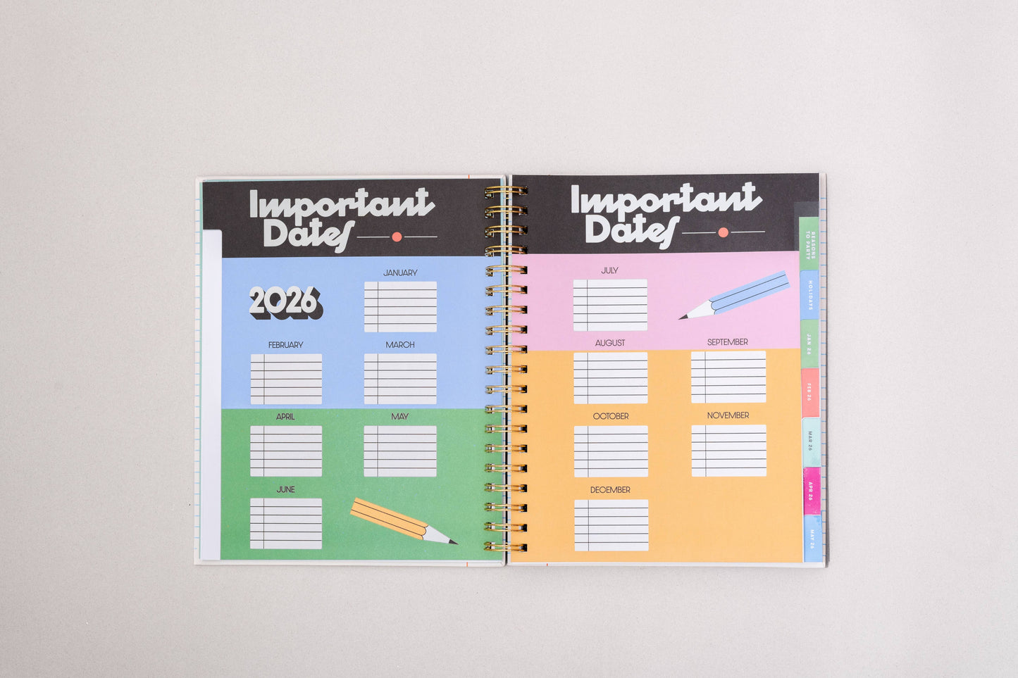 Ban.do 12 Month Large Planner, Ready for Anything