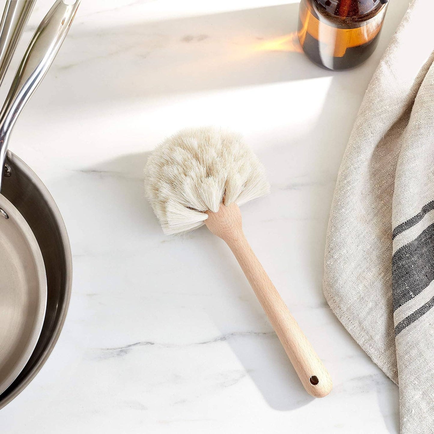 Fox Run Natural Horse Hair Dish Brush