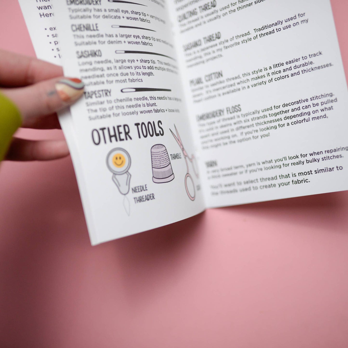 'Mend + Repair Your Clothing by Hand' Zine