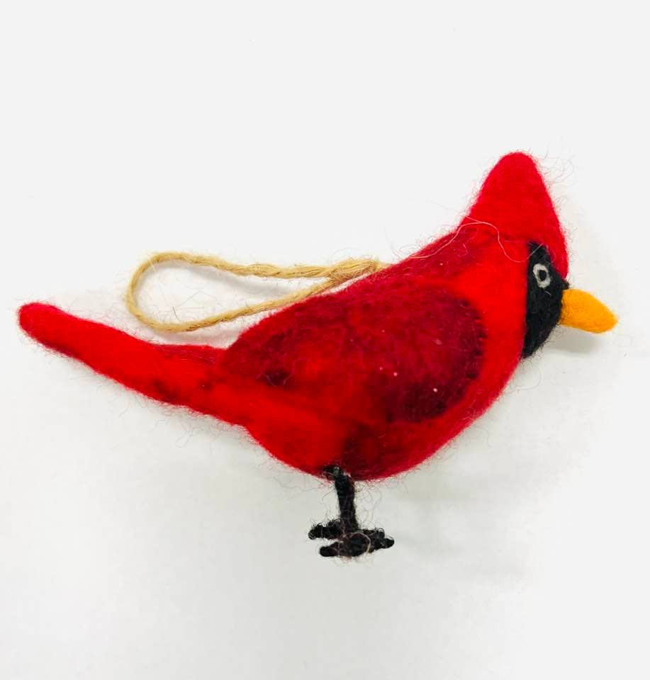 Felt Red Cardinal