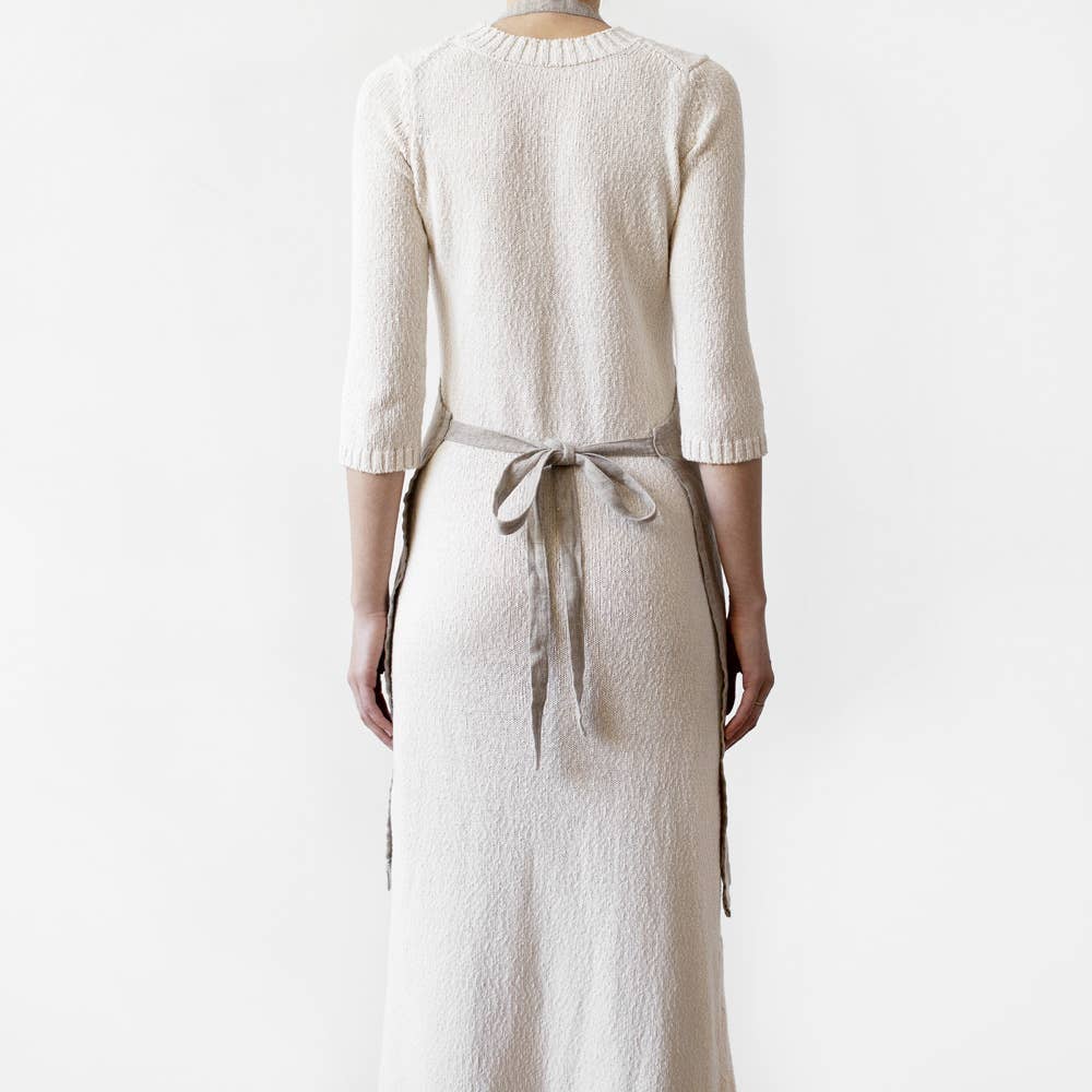 Linen Daily Apron- Natural