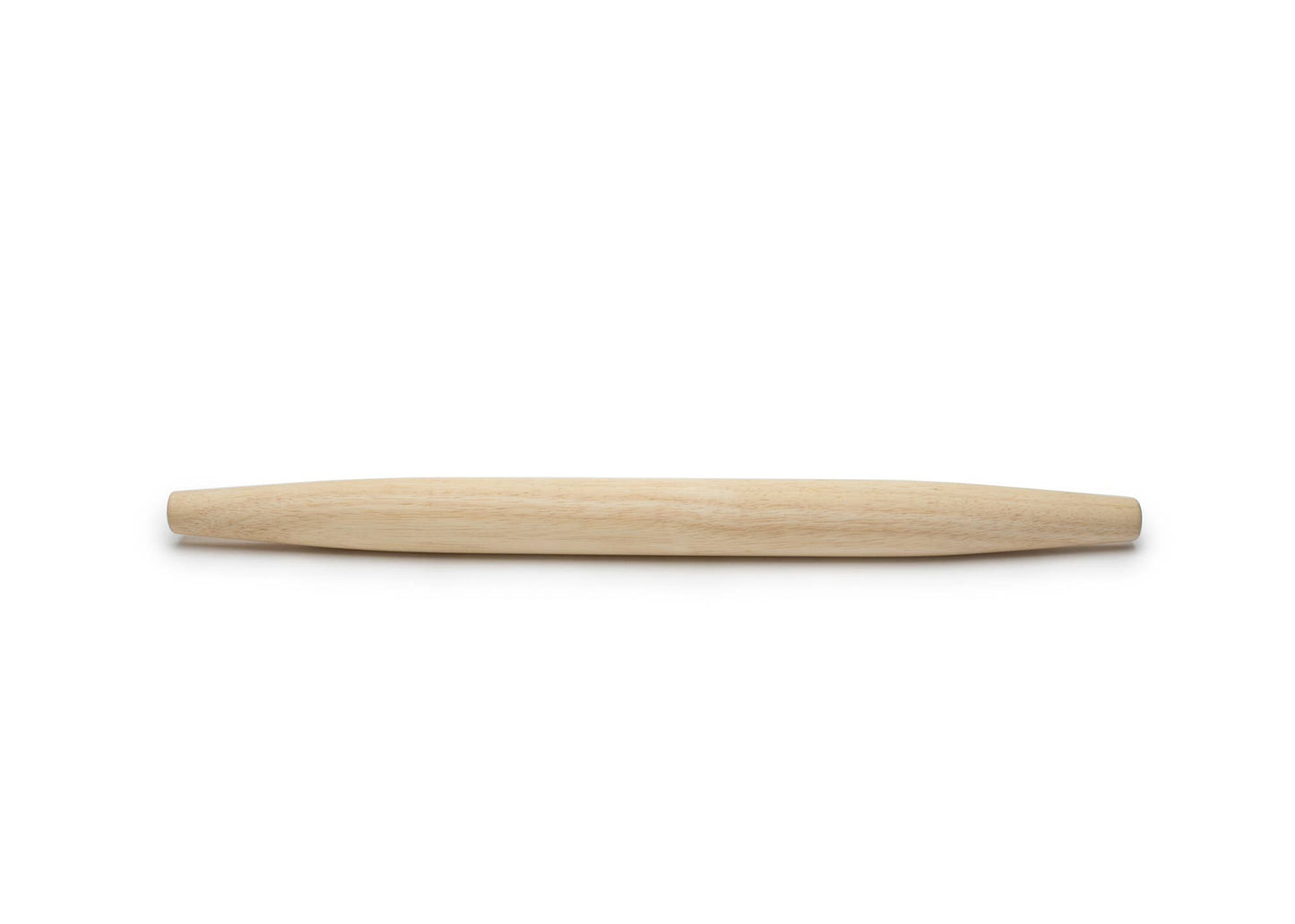 Fox Run Straight Rolling Pin with Tapered Ends, Wood- 20"