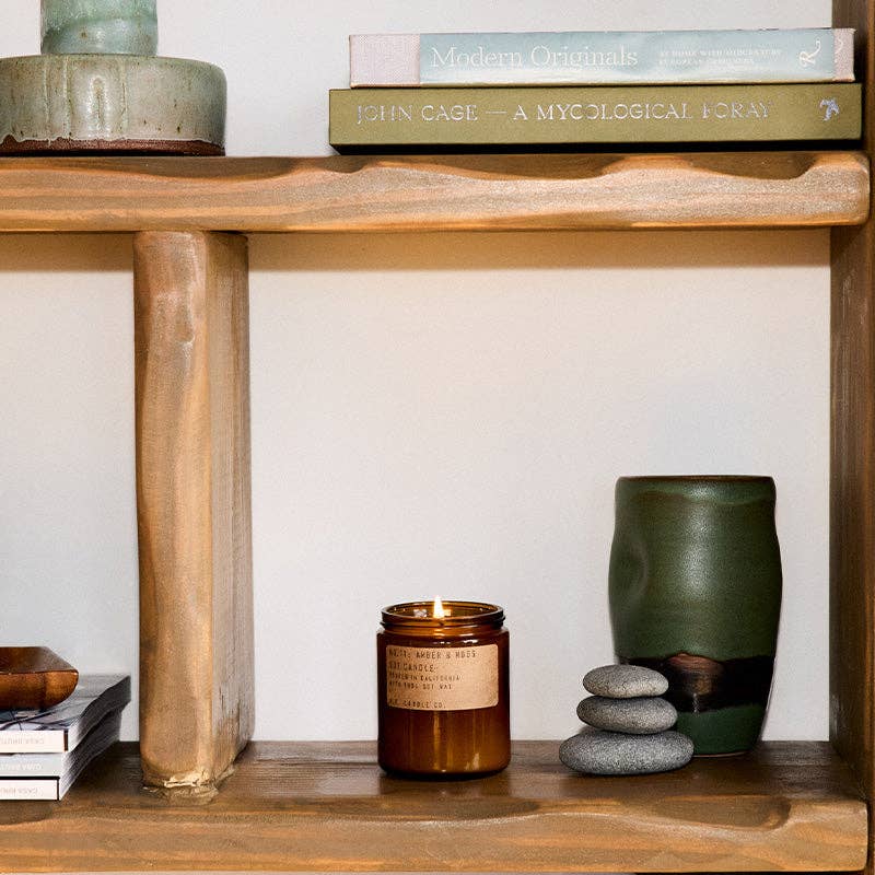 P.F. Candle Co. Amber & Moss - 7.2 oz Standard Soy Candle