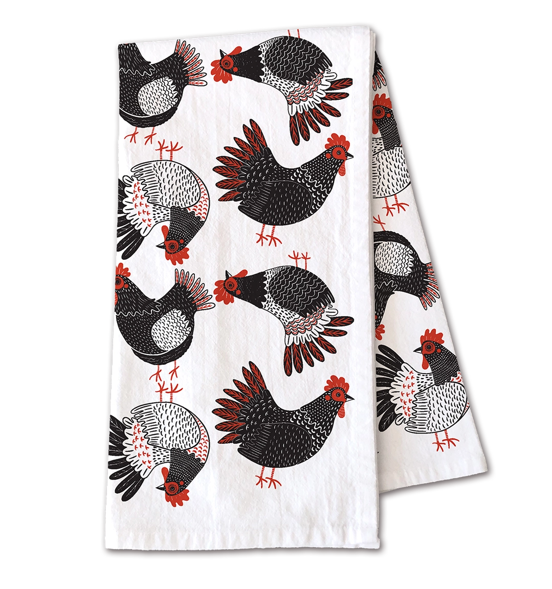 Chicken Flour Sack Towel