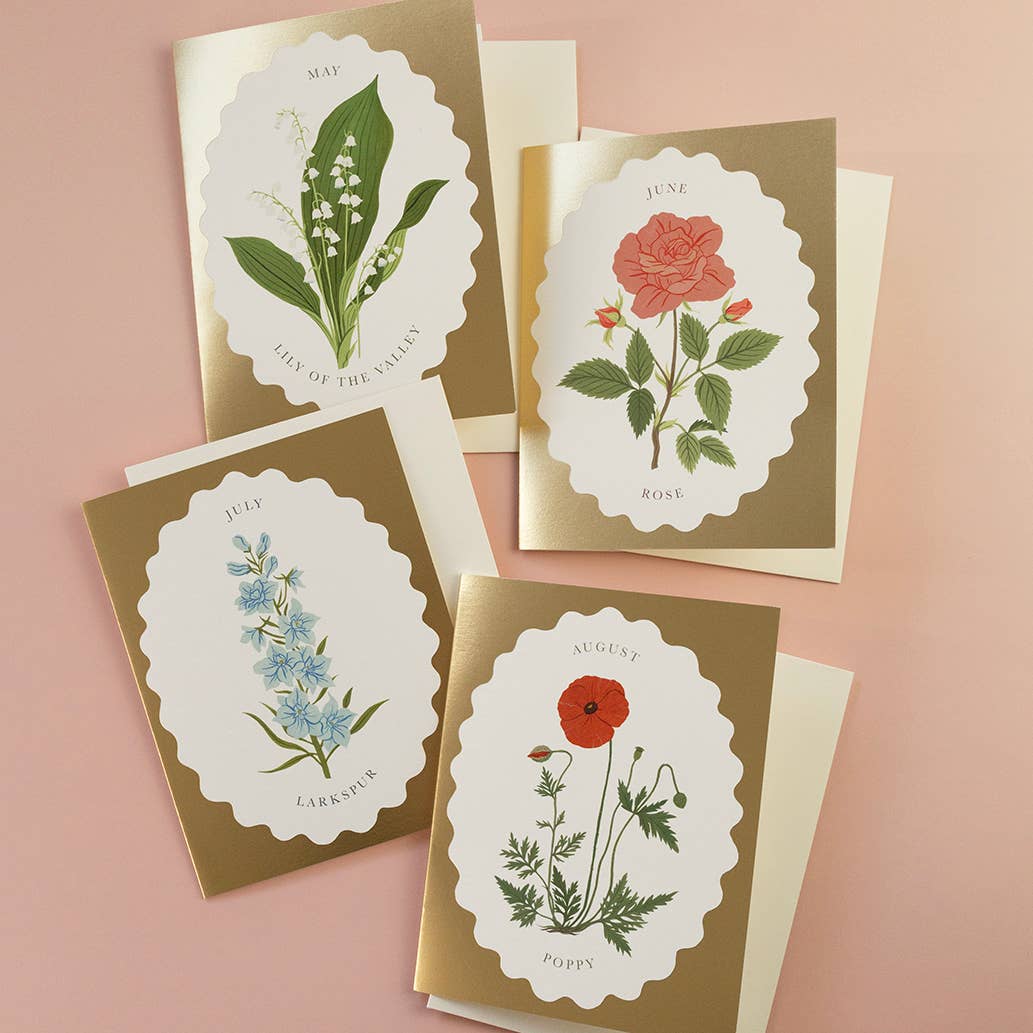BIRTH MONTH FLOWER | JUNE | greeting card