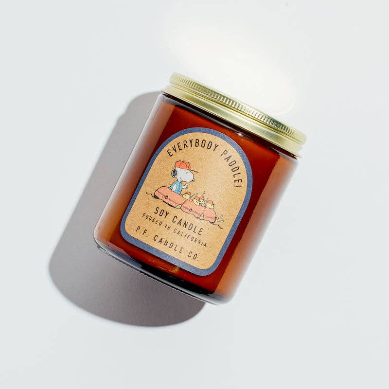 P.F. Candle Co. *LIMITED* Everybody Paddle! for Peanuts™– Standard Candle