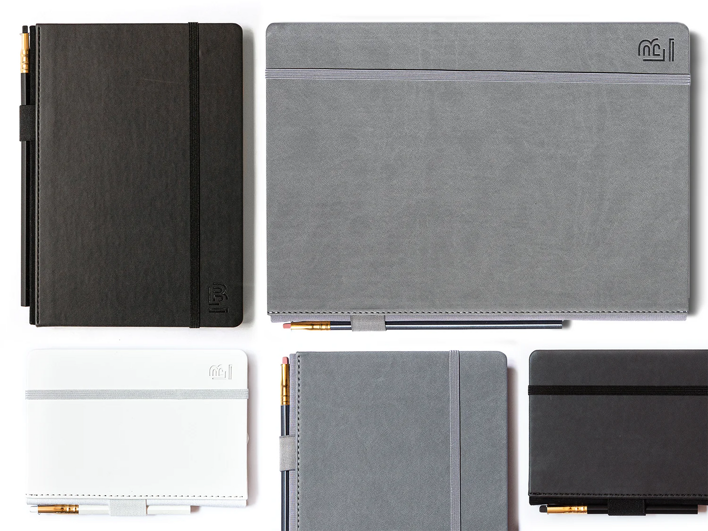 Blackwing Small Slate Notebook Dot Grid- Black/Blank