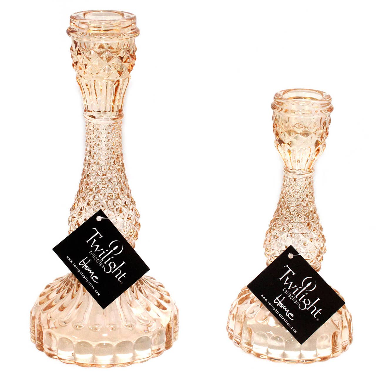 Twilight Bella Candle Holders – Bronze