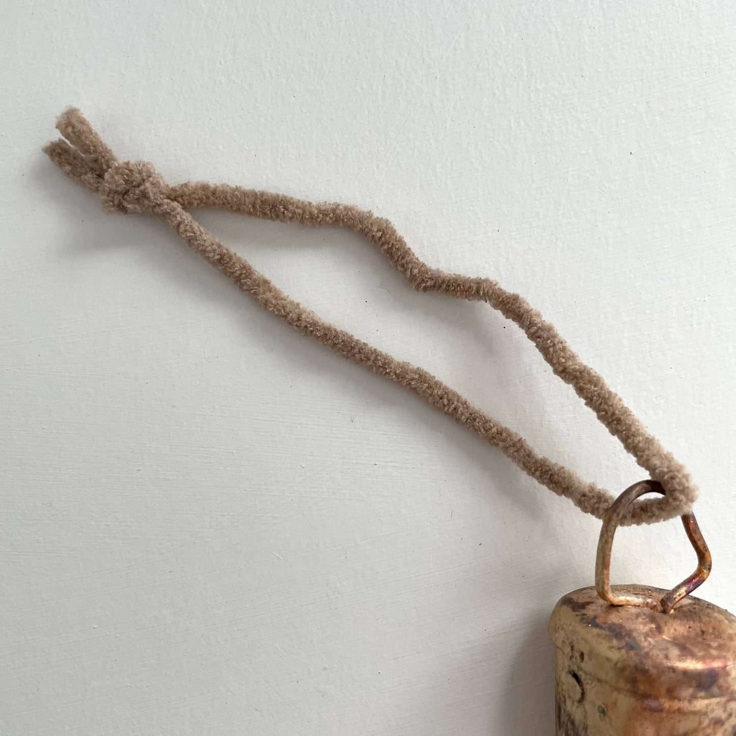 Flat Top Tin Brass Finish Bell