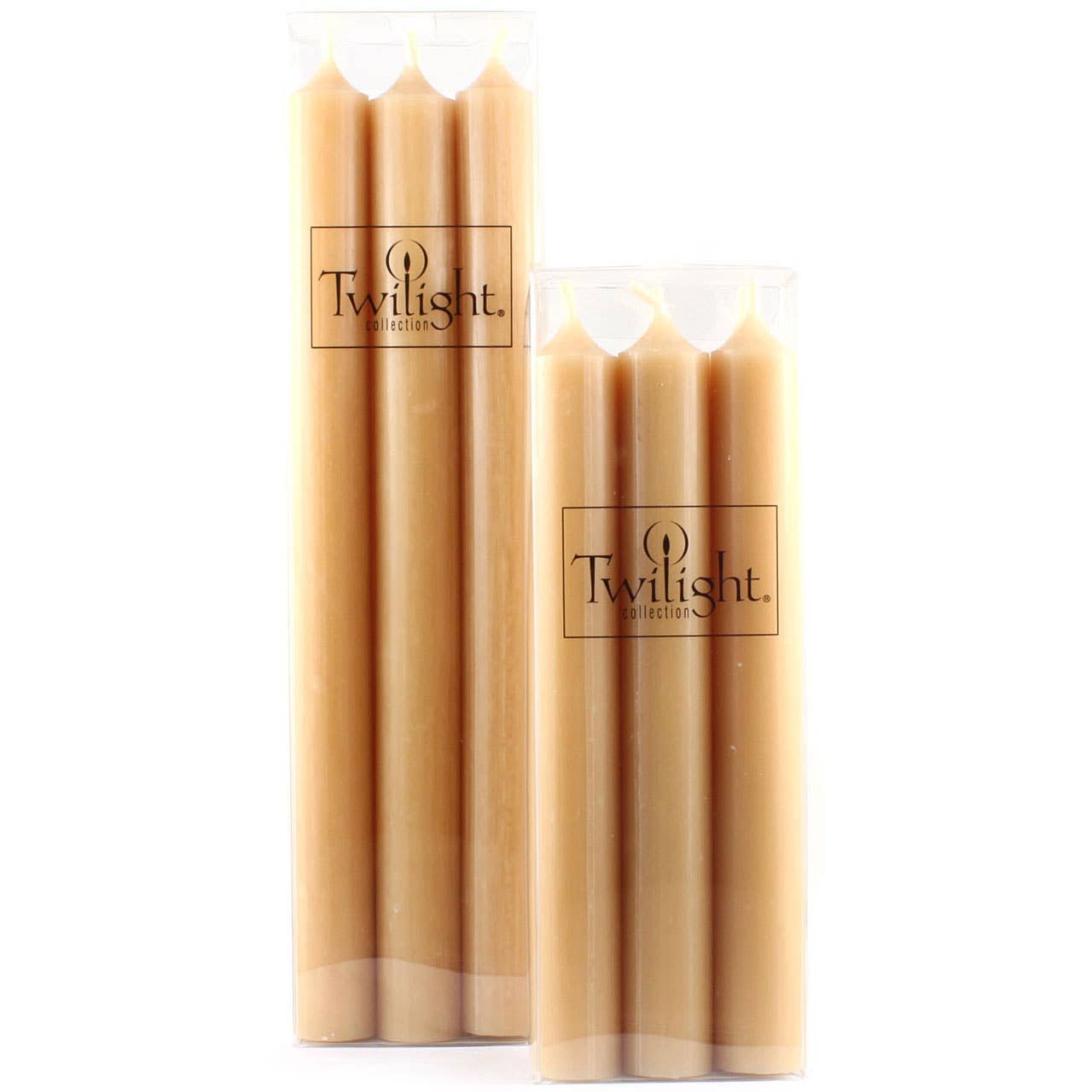 Cappuccino Dinner Candles | 6 Pack