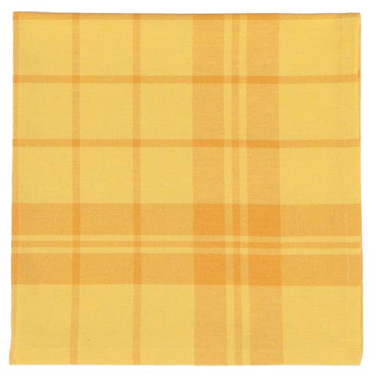 Recycled Cotton 2nd Spin Yellow Napkins Set of 4
