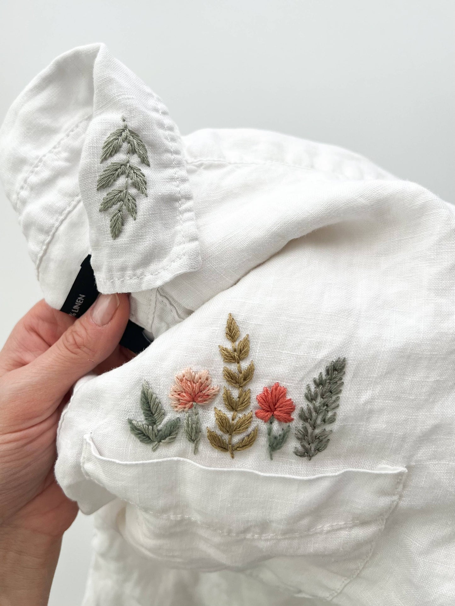 Floral Stick & Stitch Floral Embroidery Patterns for Clothing