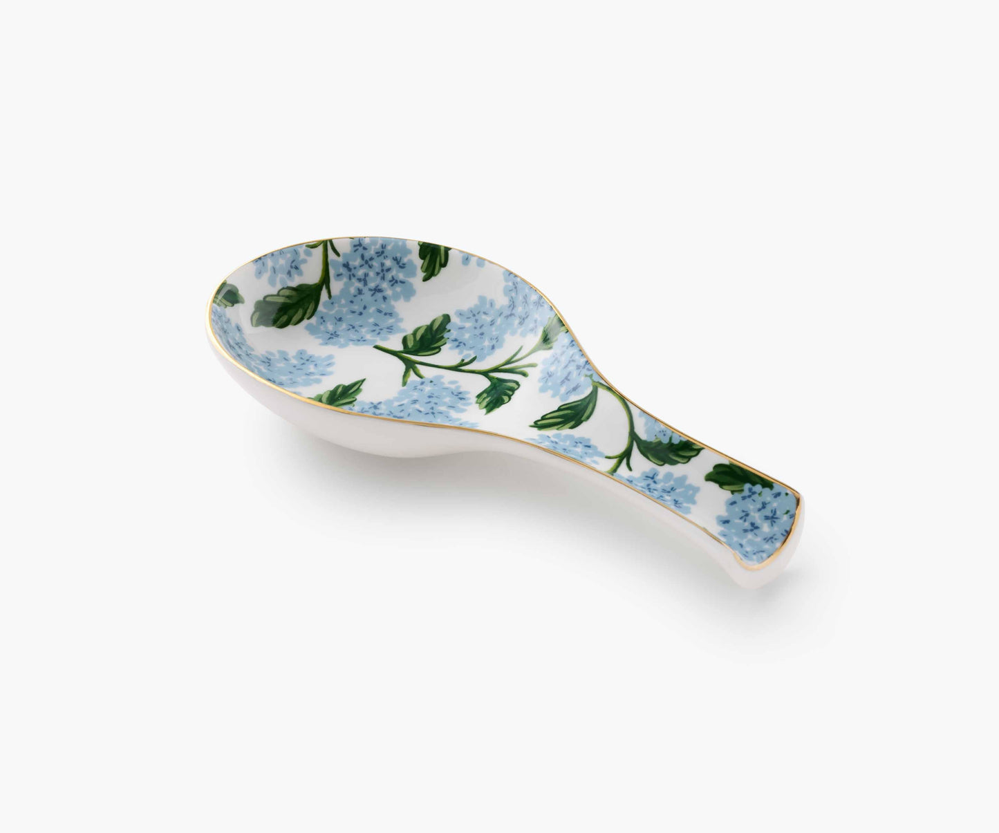 Rifle Paper Co. Hydrangea Porcelain Spoon Rest