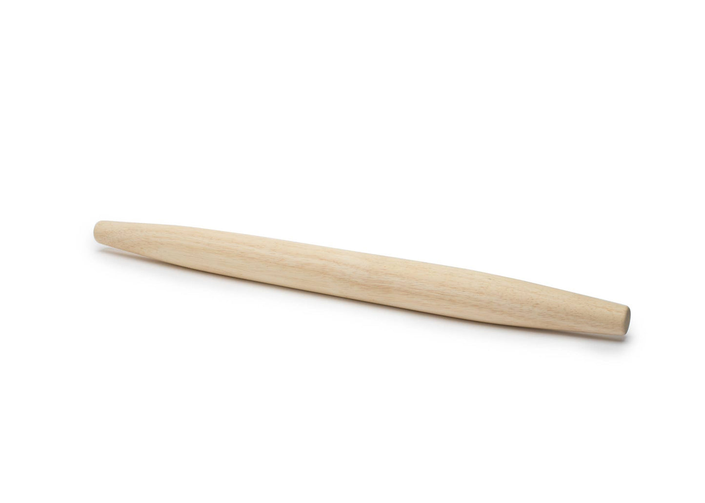Fox Run Straight Rolling Pin with Tapered Ends, Wood- 20"