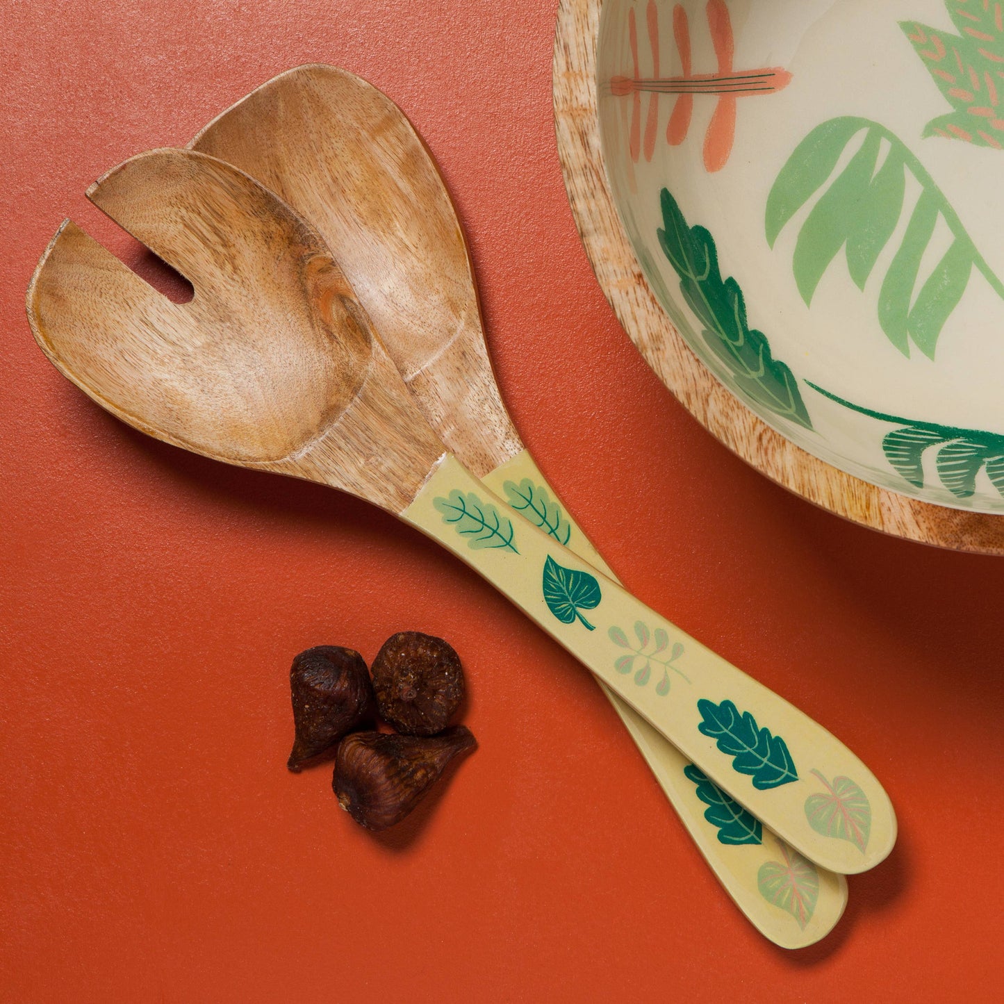 Danica Studio Haven Mango Wood Salad Server Set 11.75 inches