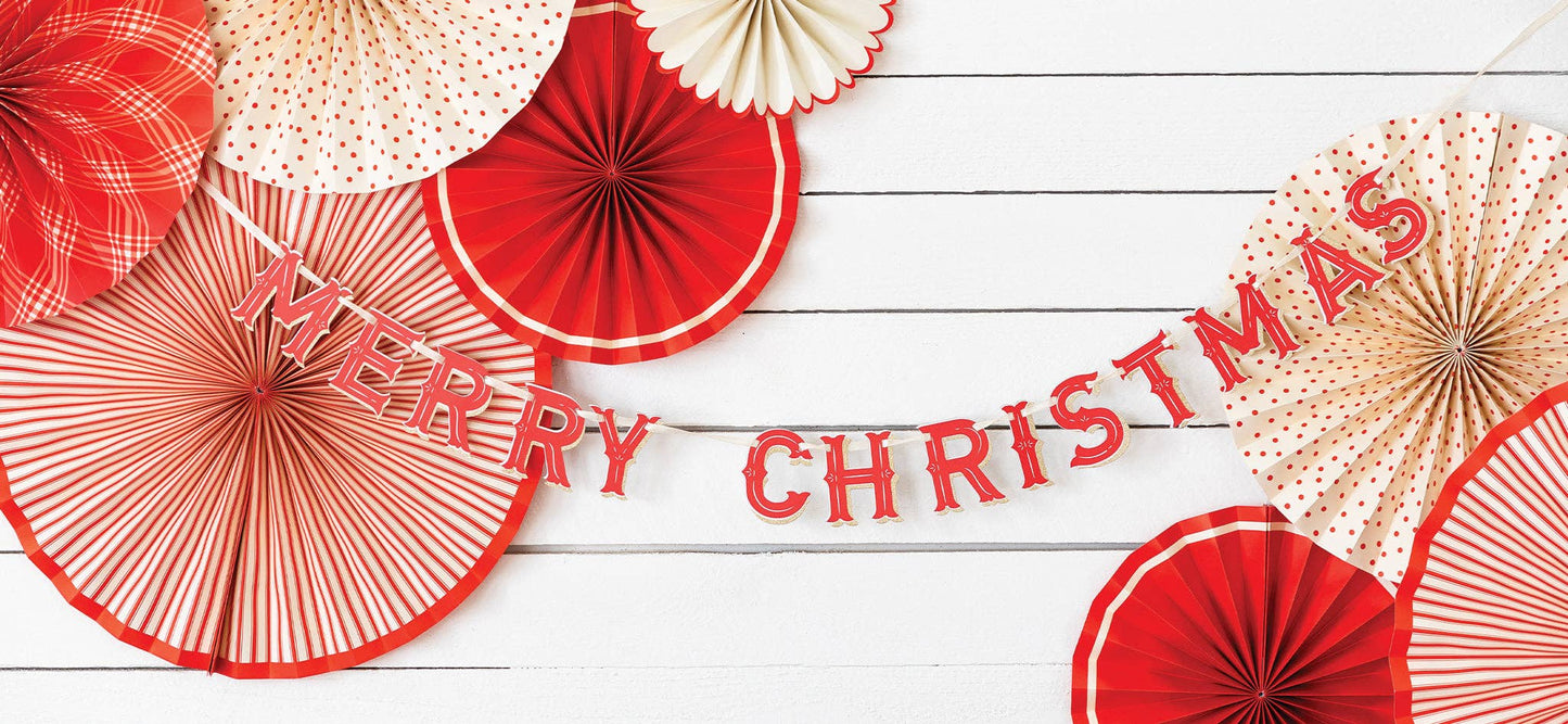 BEC902 - Believe Merry Christmas Banner