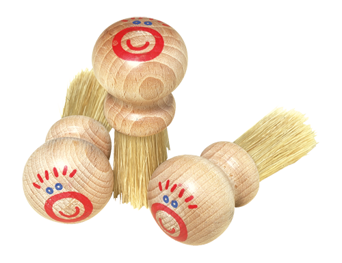 Small Painting Brushes, Beechwood
