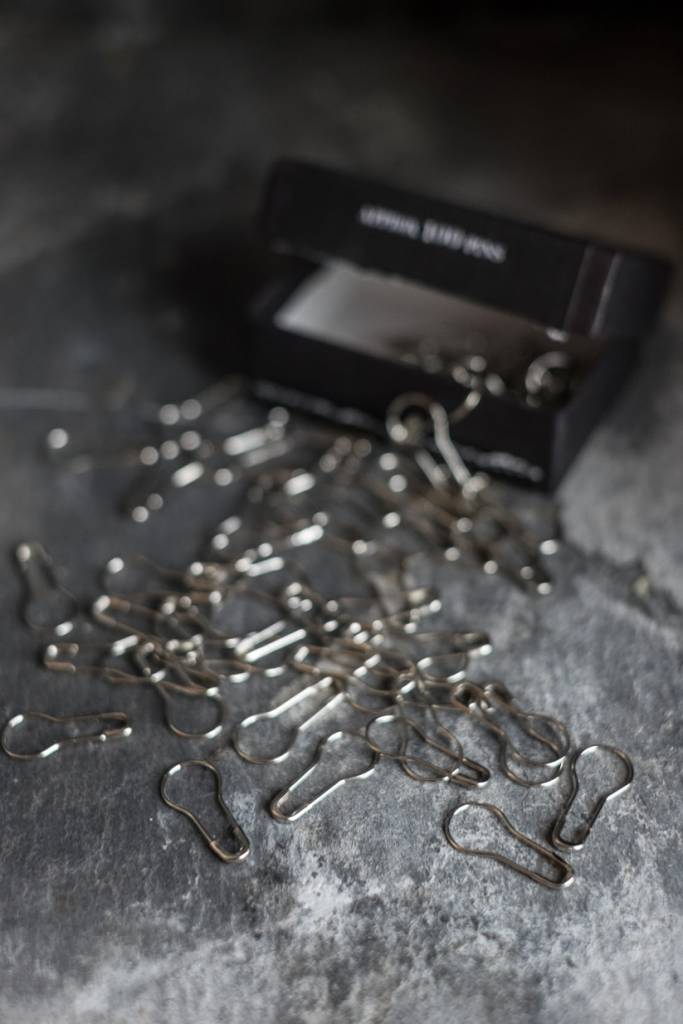 Merchant and Mills Nickel-Plated Bulb Pin