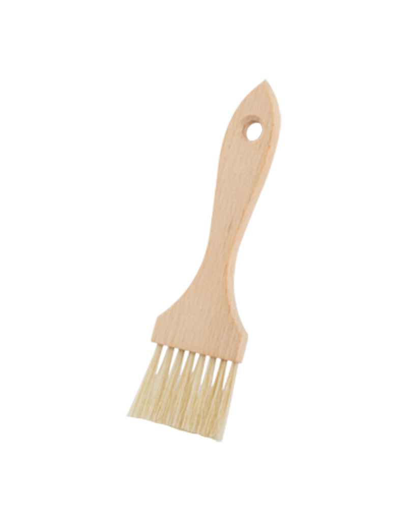 Small Pastry Brush, Beechwood, Light Horsehair