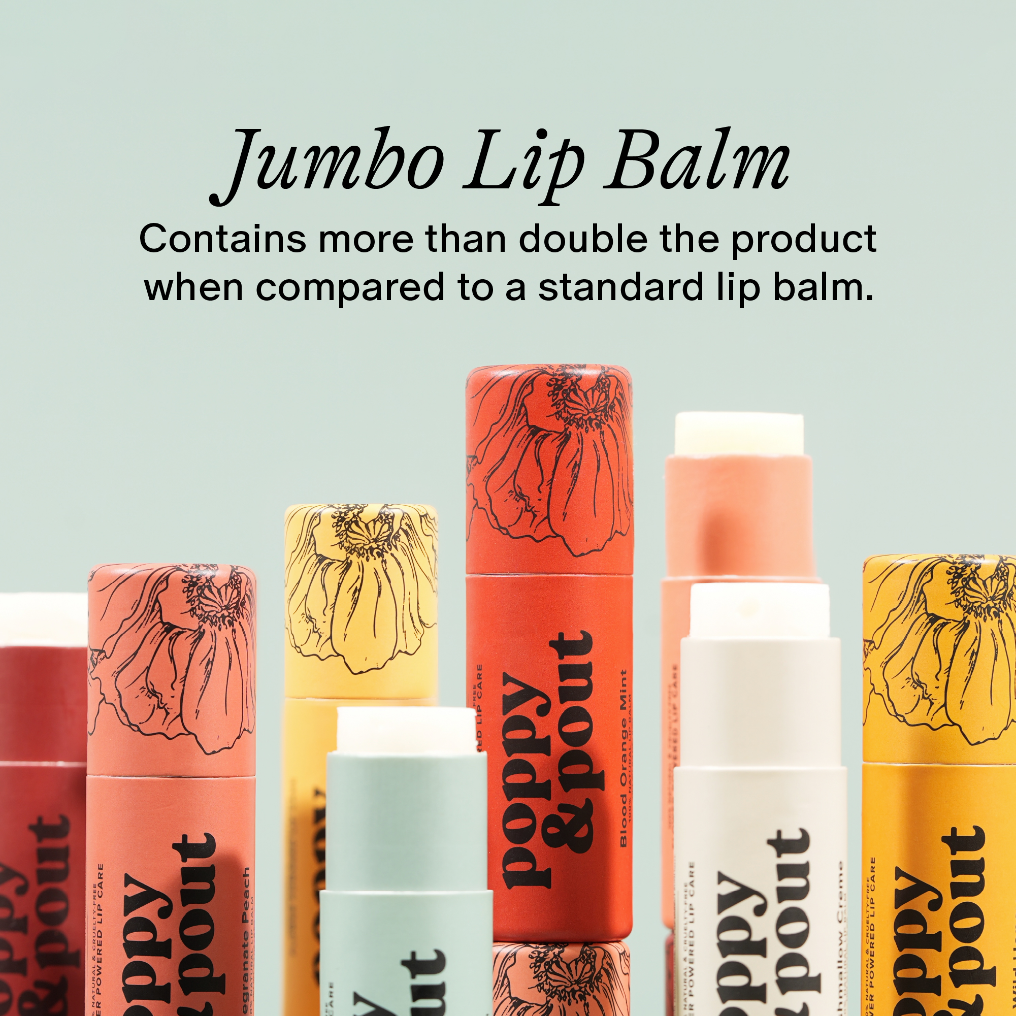 Lip Balm, Pomegranate Peach