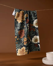 Geometry Classic Floral Tea Towel