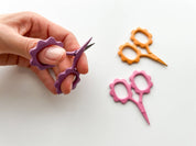 Small Flower scissors, tiny embroidery scissors