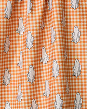 Geometry Gingham Ghosts Tea Towel