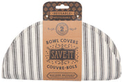 Ticking Stripe Bowl Covers Set of 2