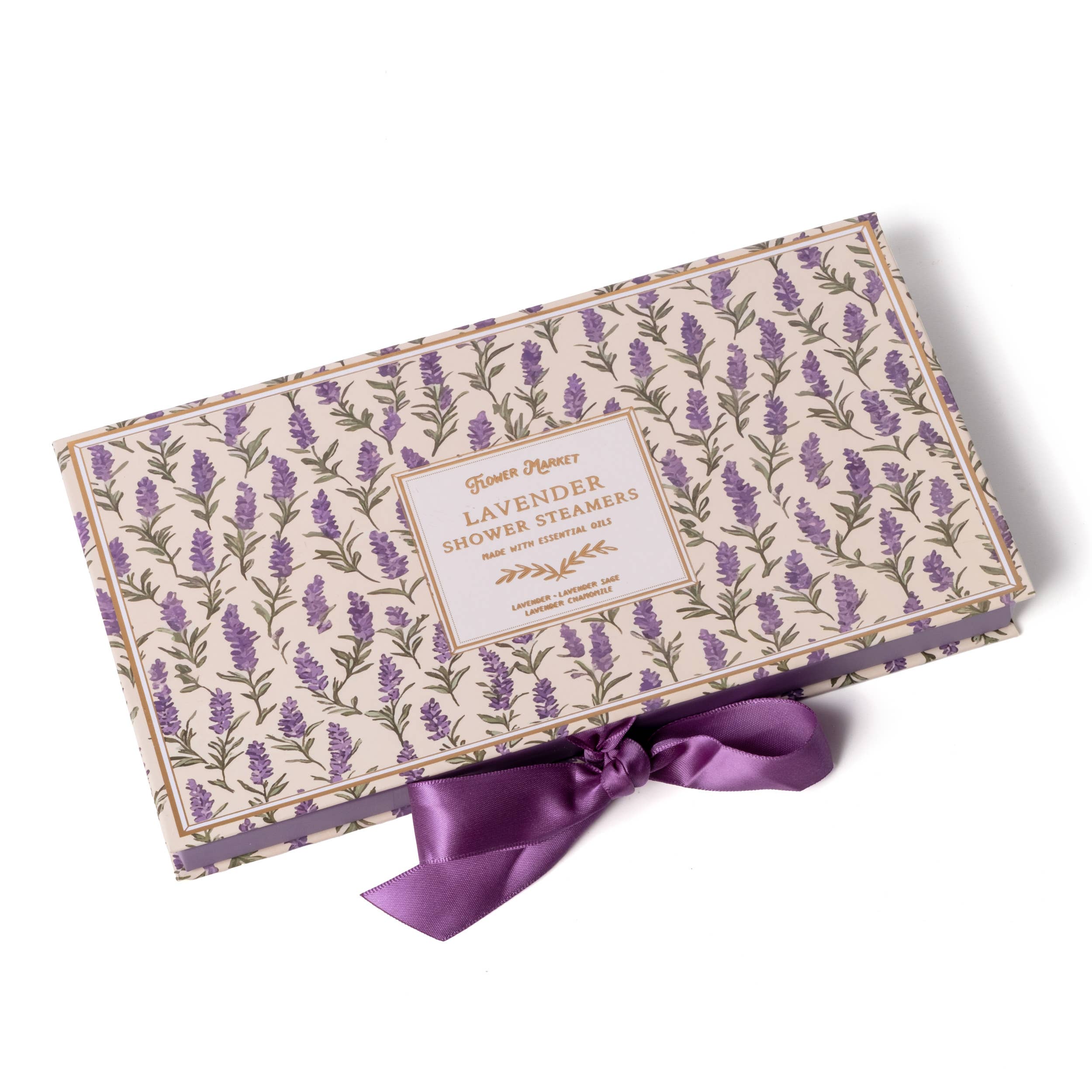 Lavender Shower Steamers 8-Pack | Spa Aromatherapy Gift Set