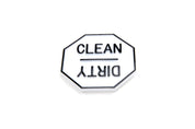 Fox Run Clean or Dirty Dishwasher Magnet, 2.5" x 2.5"