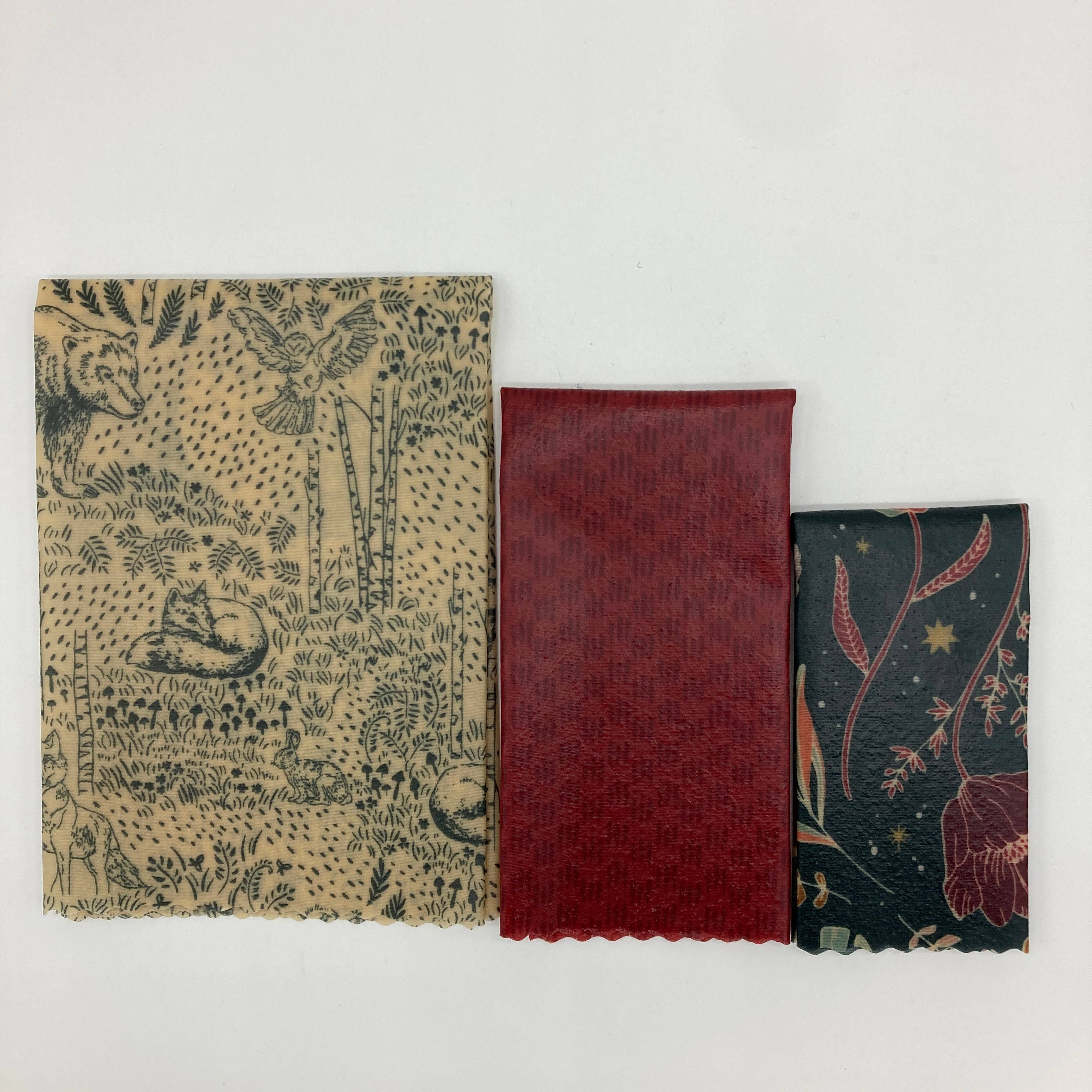 Beeswax Wrap Starter Set - Wildwood
