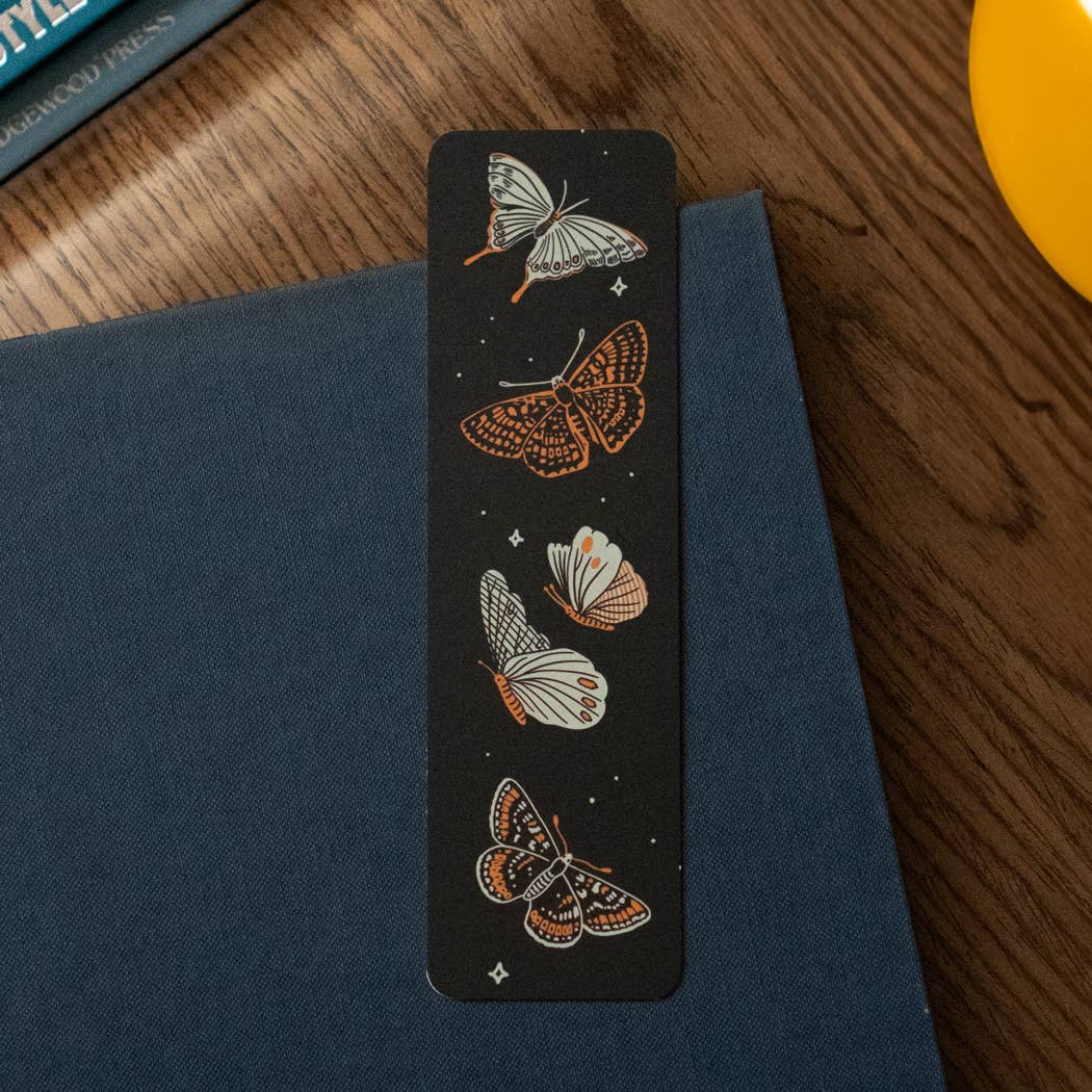 Stay Home Club Flutter By - Butterflies Bookmark