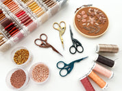 Classic Stork Embroidery Scissors