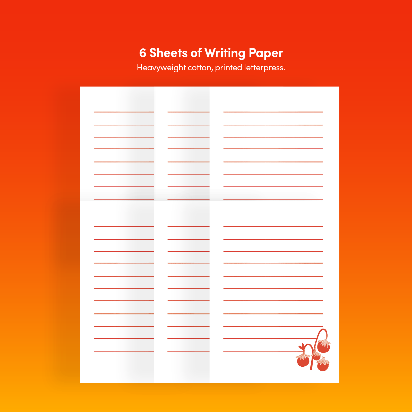 Tomato Letter Writing Kit