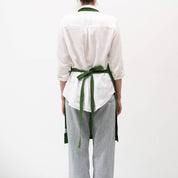 True Green Linen Daily Apron