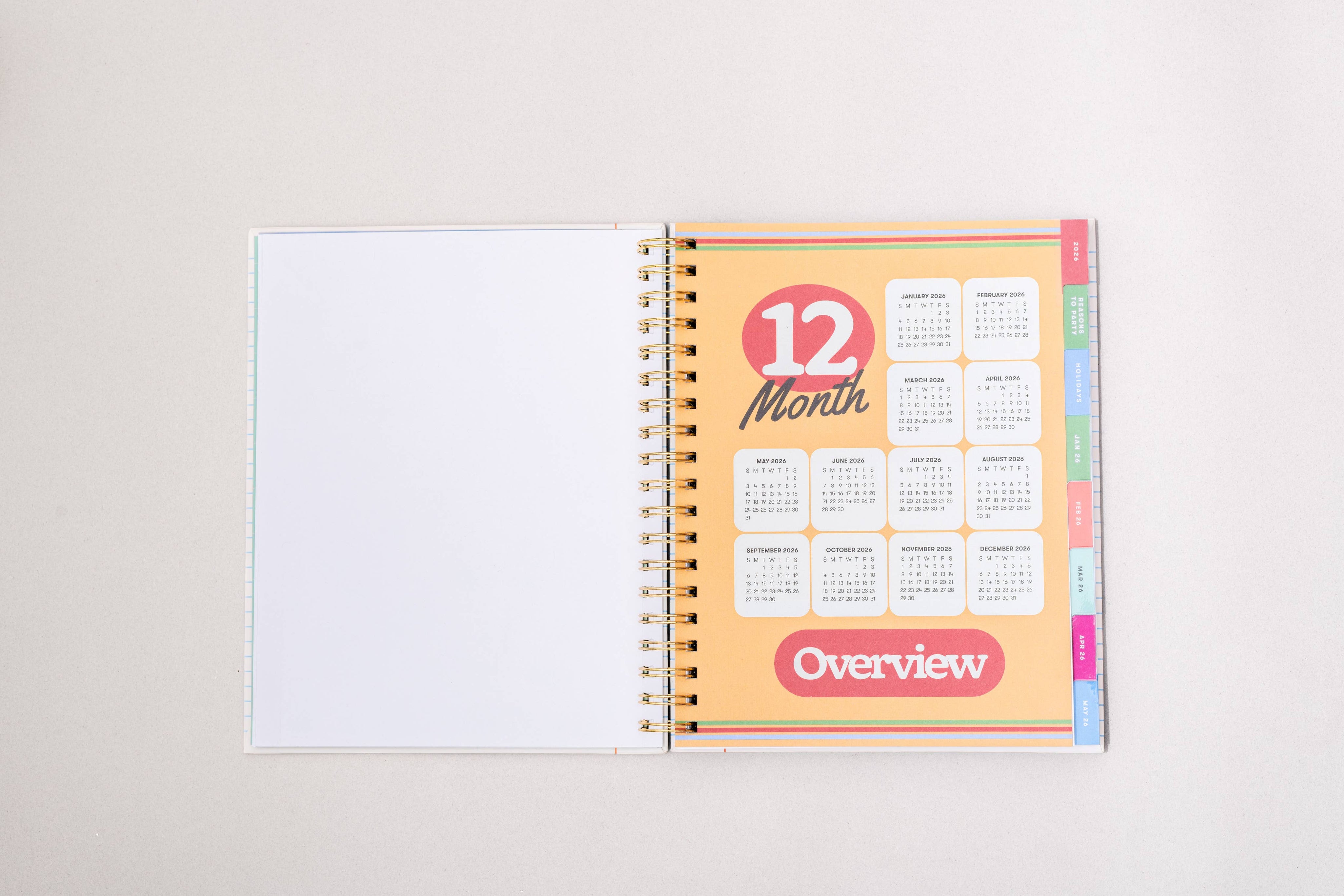Ban.do 12 Month Large Planner, Ready for Anything