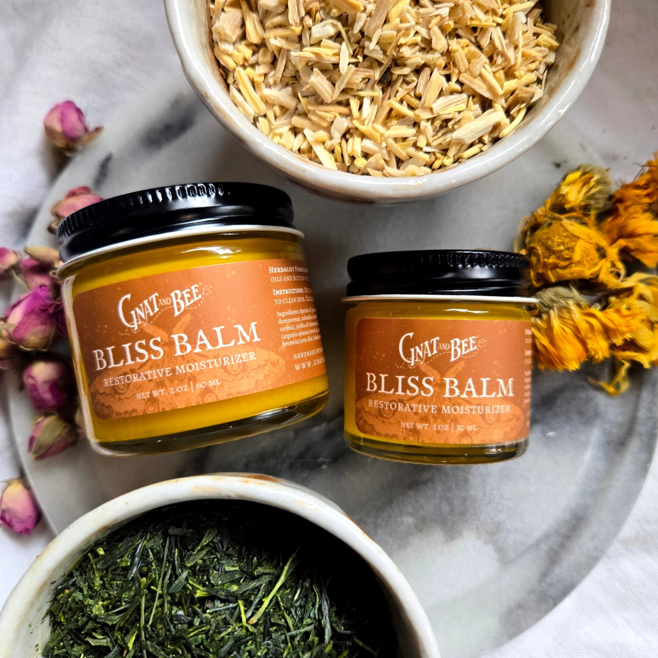 Gnat and Bee Bliss Balm | Restorative Face Moisturizer