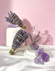 MINI LAVENDER Bundle - Cleanser - Smudge - Lavender Bunch