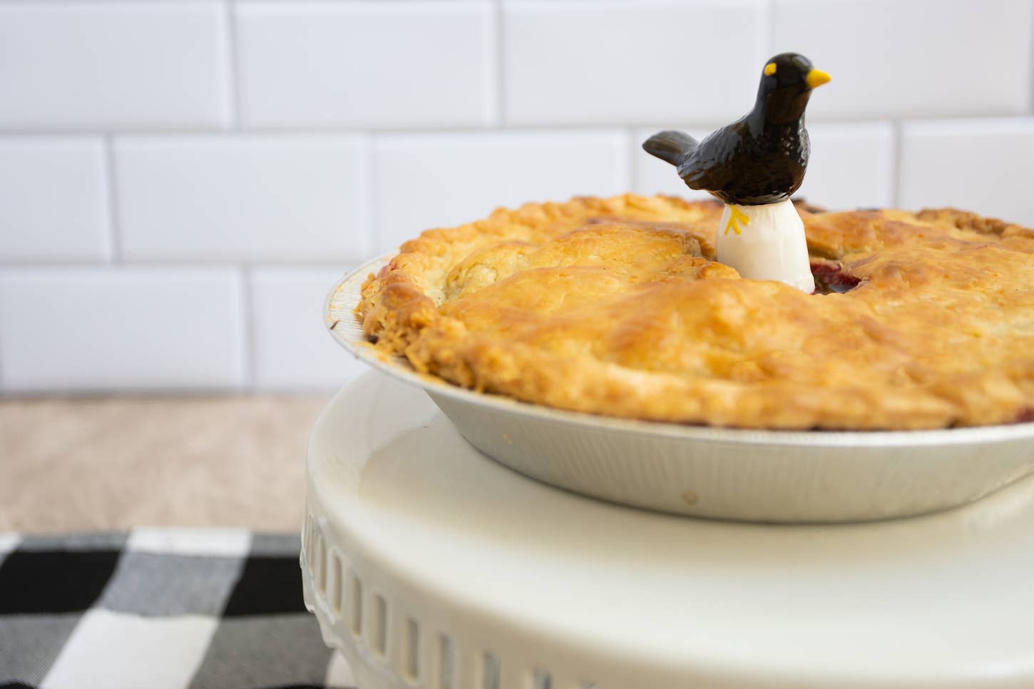 Fox Run Blackbird Pie Vent- Pie Bird For Baking