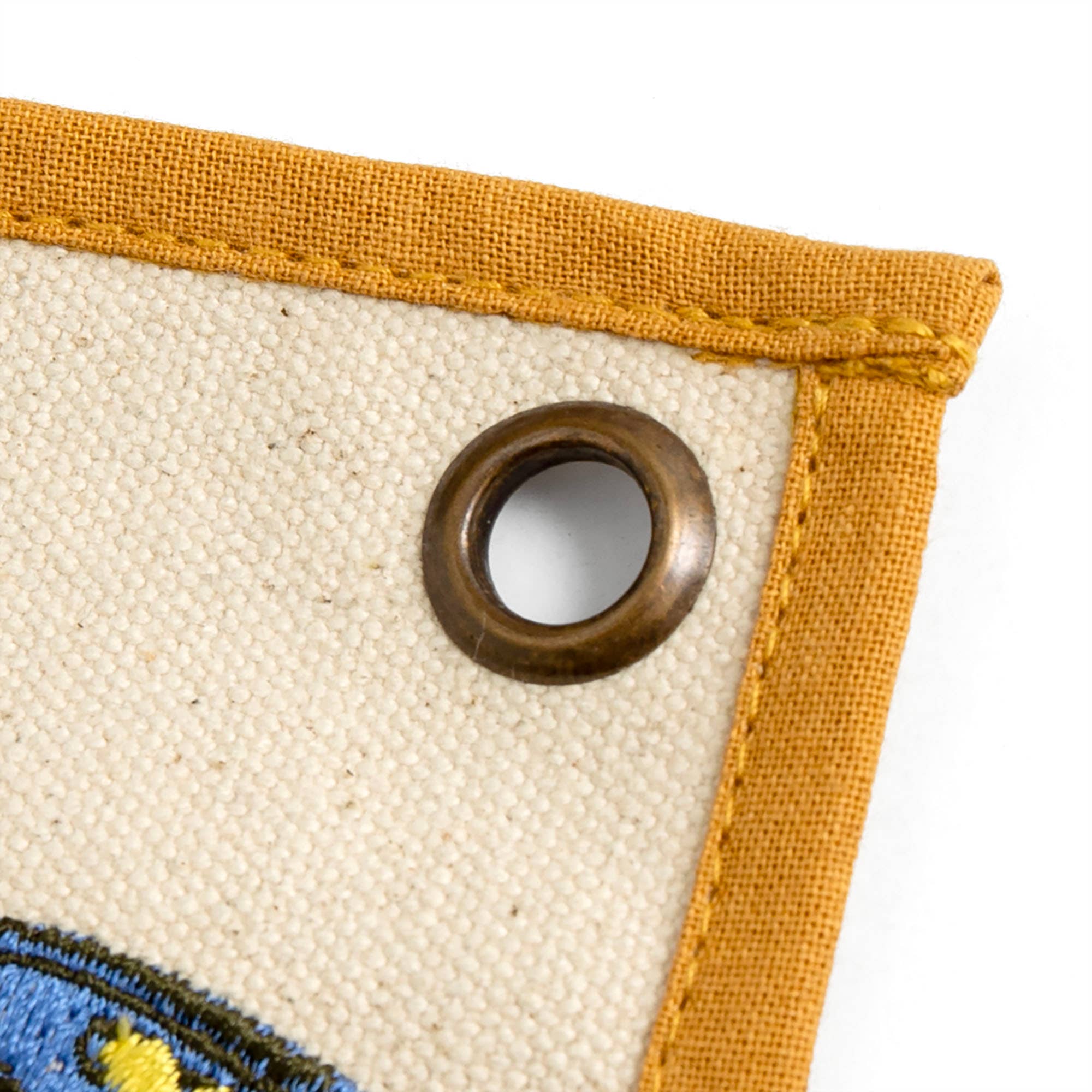 Flutter Friends Butterfly Embroidered Canvas Banner