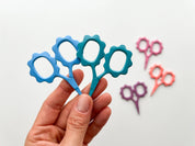 Small Flower scissors, tiny embroidery scissors