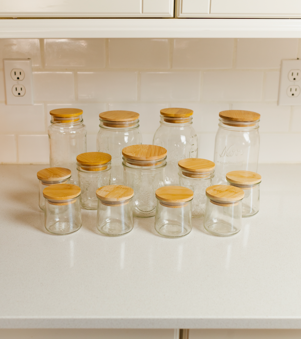 Oui Yogurt Jar Bamboo Lid