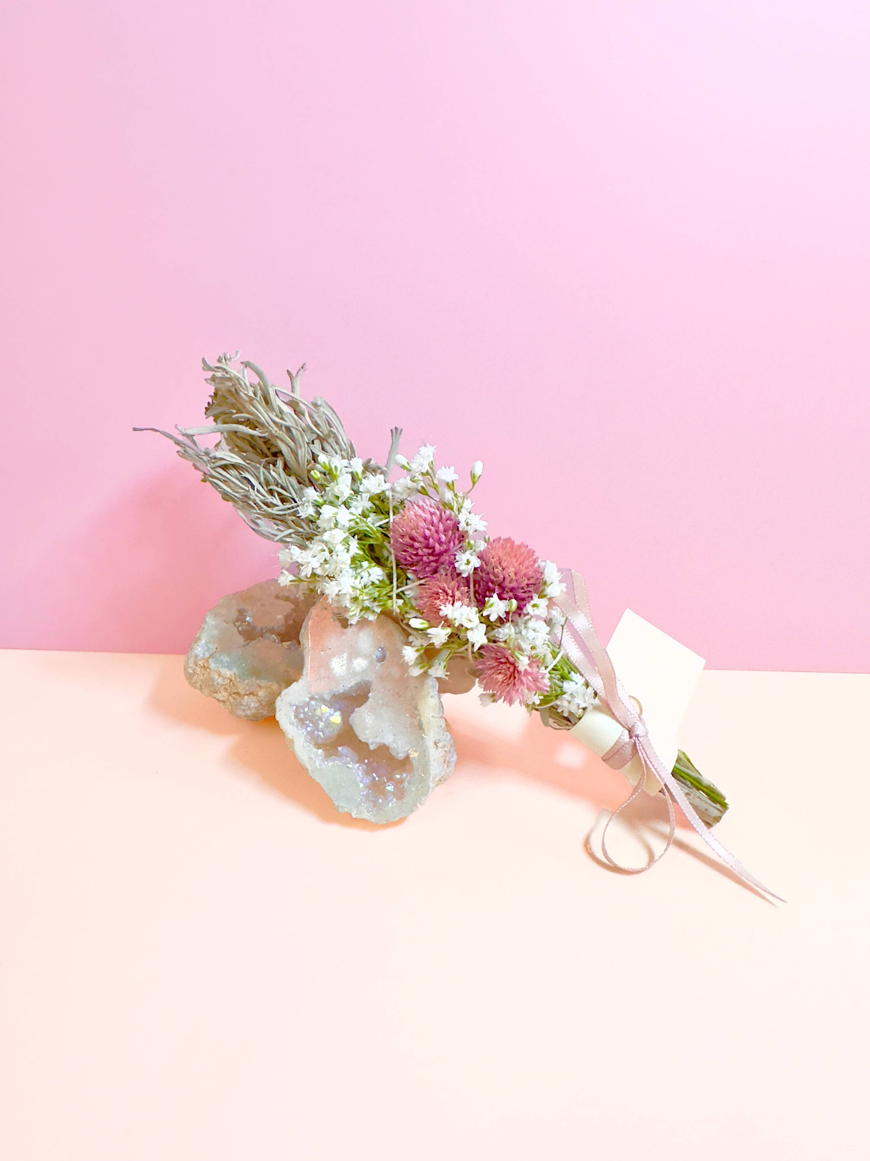 The 12th Moon MEADOW Mini Blue Sage Smudge Bundle - Smoke Cleanser