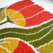 Twin Blooms Beginner Cross Stitch Kit 