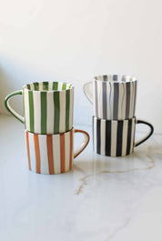 Simple Striped Mugs