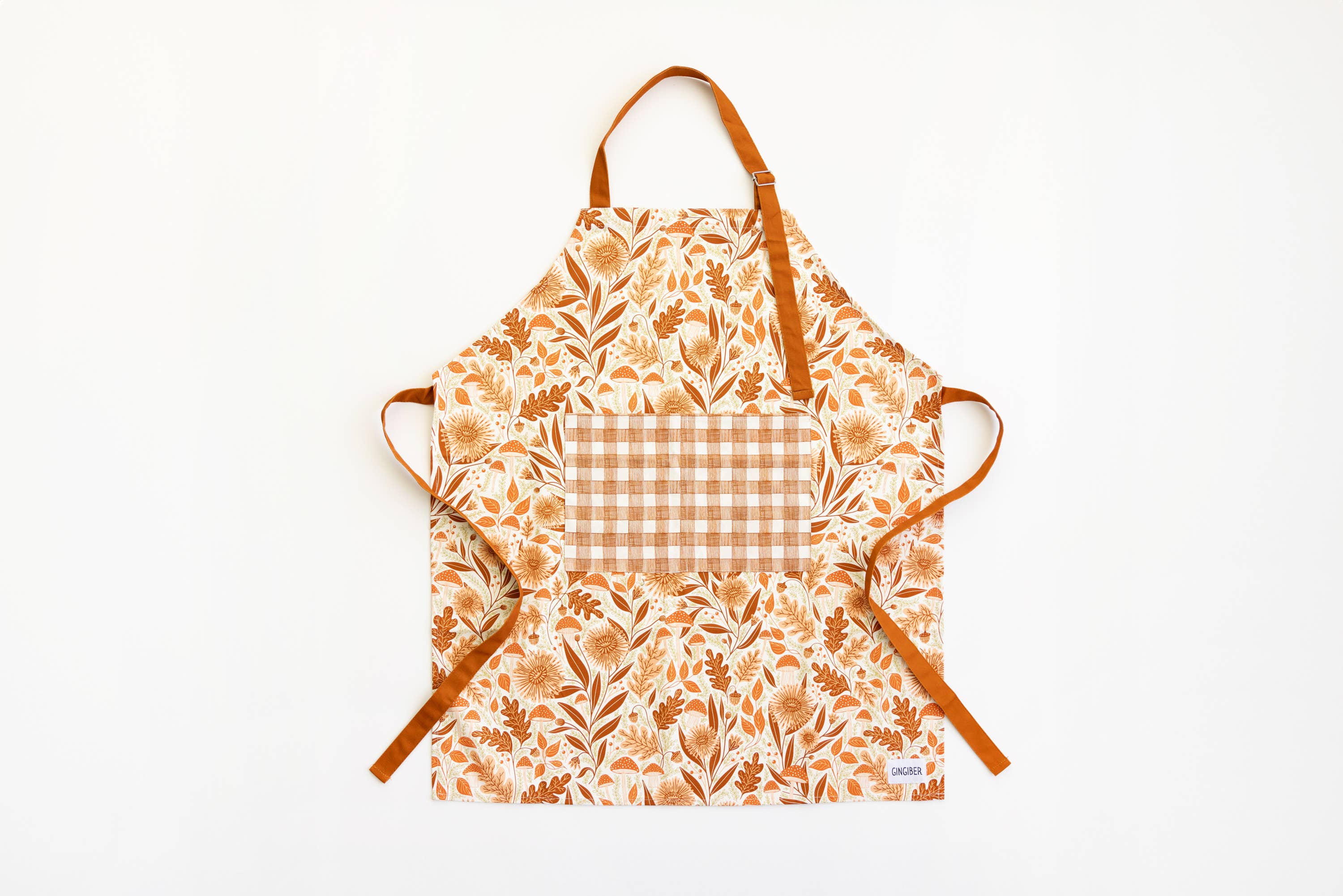 Gingiber Mushroom Medley Apron