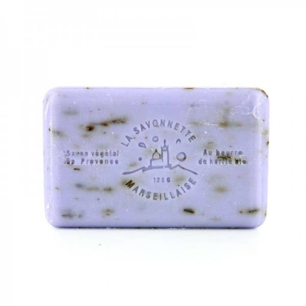 Lavender flowers - French soap with organic shea butter 125g