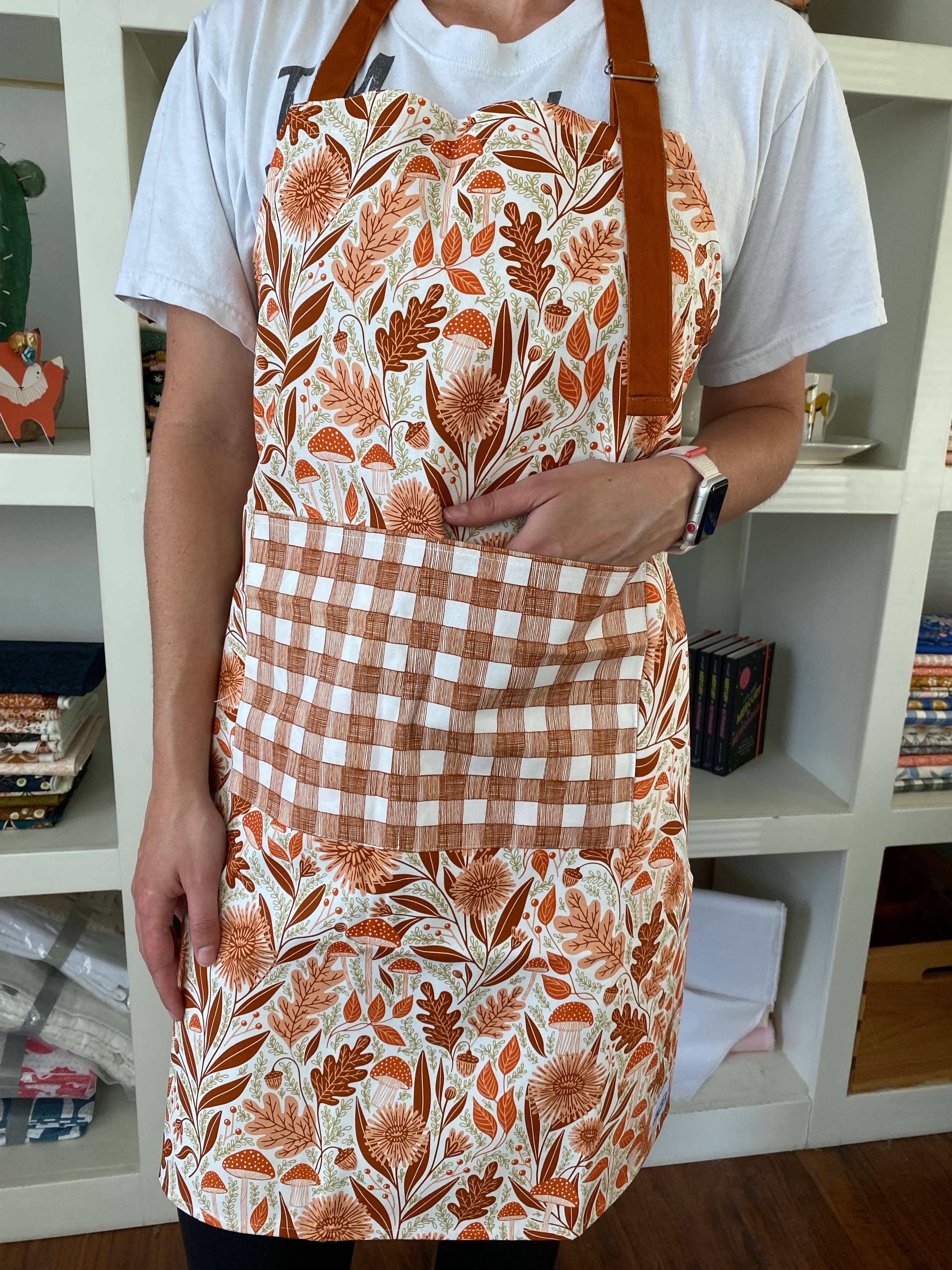 Gingiber Mushroom Medley Apron