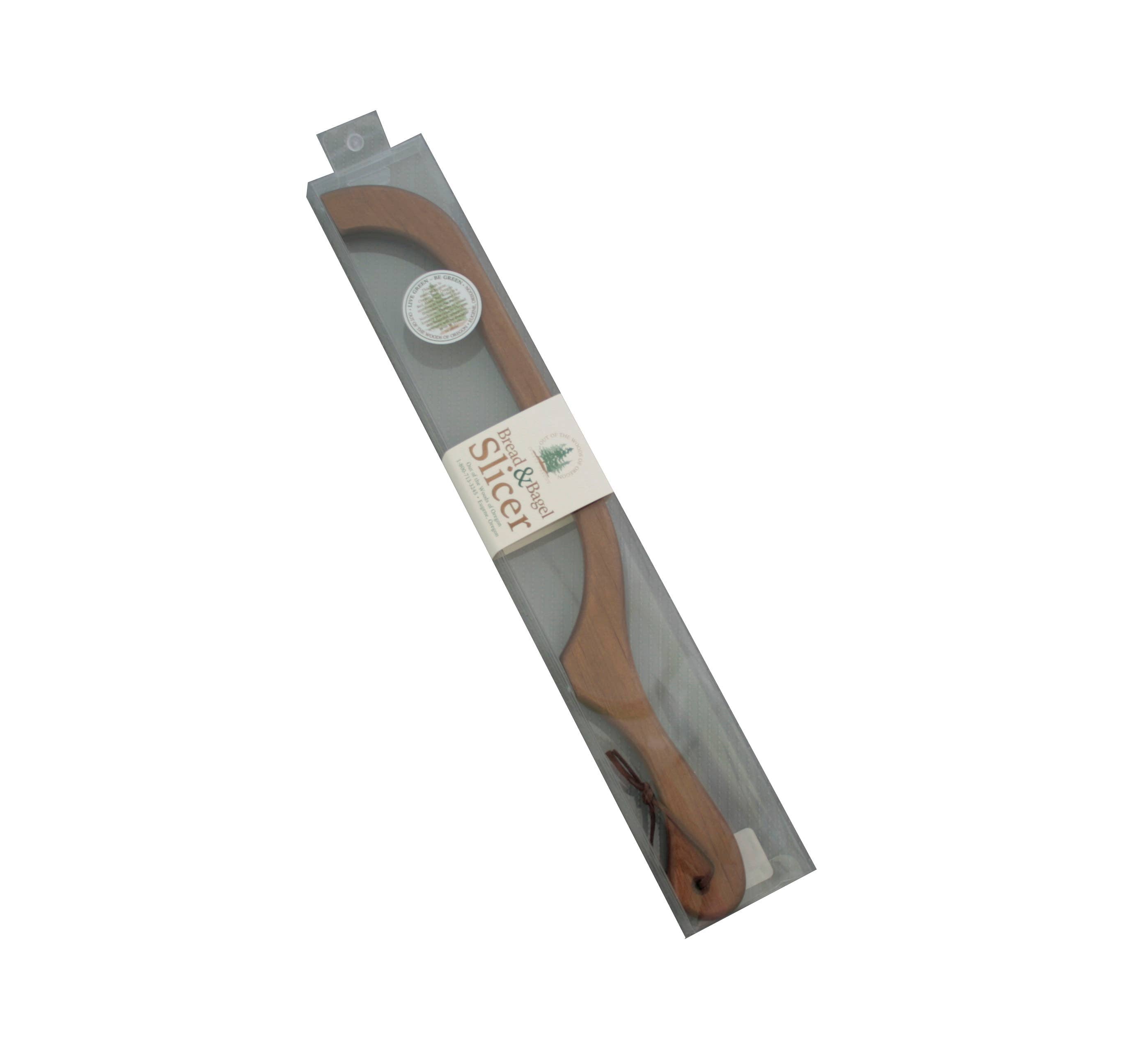 Bread & Bagel Slicer - Mahogany Finish